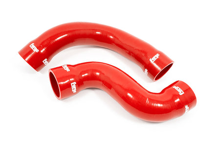 Forge Motorsport FMKT008 Upper Silicone Boost Hoses - TT Mk1 225, Red Fluorosilicone, studio shot
