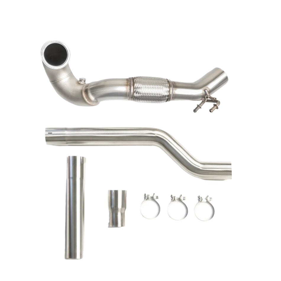 cts turbo 3.5 inch downpipe audi tt mk3 quattro