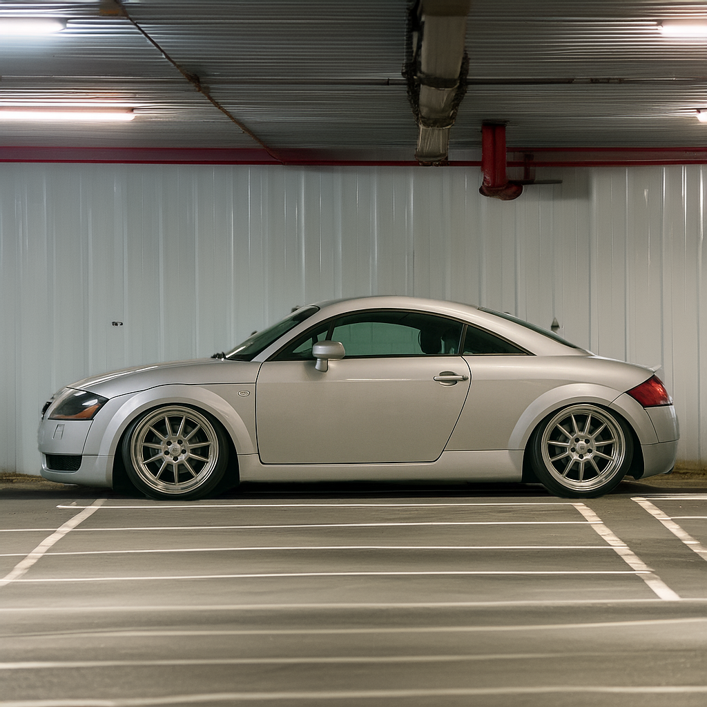Lowered Audi TT Mk1