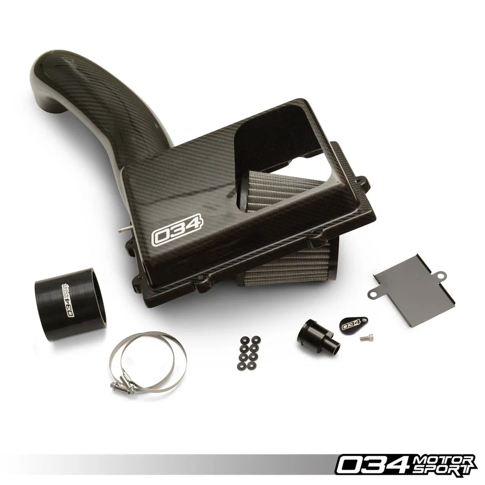 034Motorsport - X34 Carbon Fiber MQB Open-Top Cold Air Intake System - TT / TTS Mk3