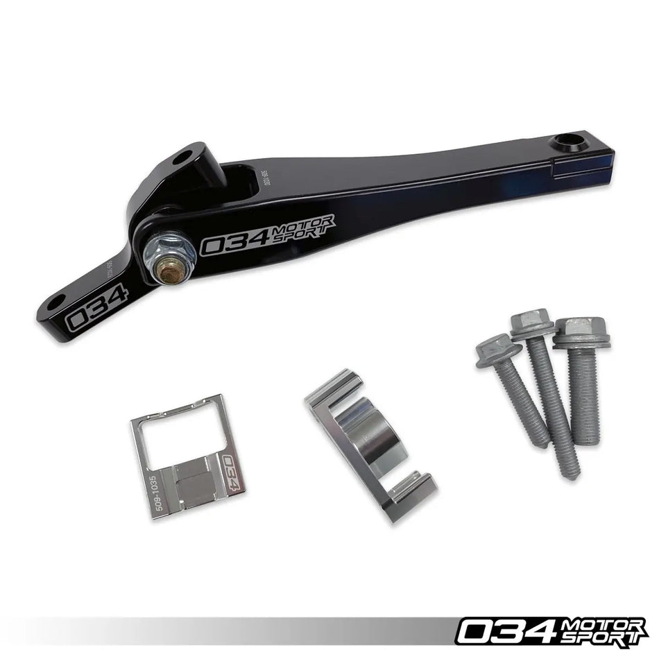 034Motorsport - Billet Spherical Dogbone Mount Performance Pack Without Dogbone Pucks - Audi & VW MQB and MQB EVO with Manual OR 6-Speed DSG - TT / TTS Mk3