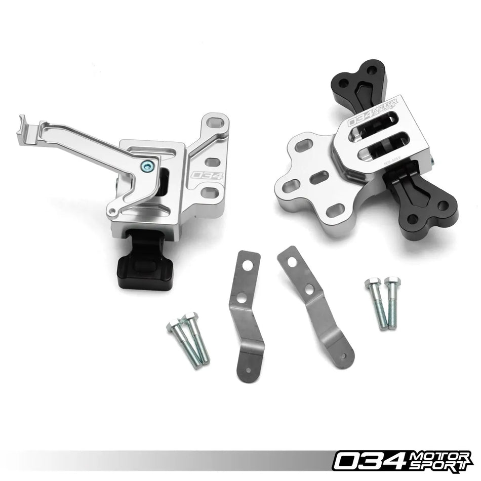 034Motorsport - Streetsport Engine/Transmission Mount Pair, Volkswagen & Audi MQB and MQB EVO with 2.0T TFSI - TT / TTS Mk3