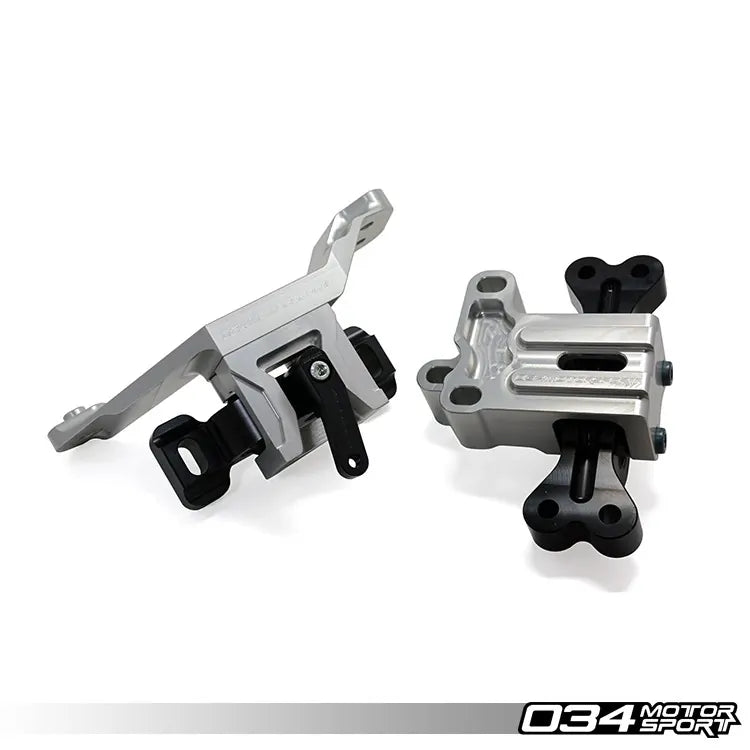 034Motorsport - TrackSport Engine/Transmission Mount Pair - 8J Audi TTRS 2.5 TFSI 6-MT - Billet Aluminum - TTRS Mk2