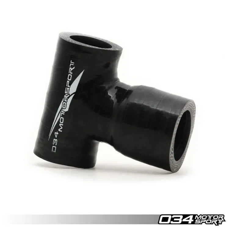 034Motorsport - Breather Hose - 1.8T PCV Check Valve T-Hose - Reinforced Silicone - TT Mk1