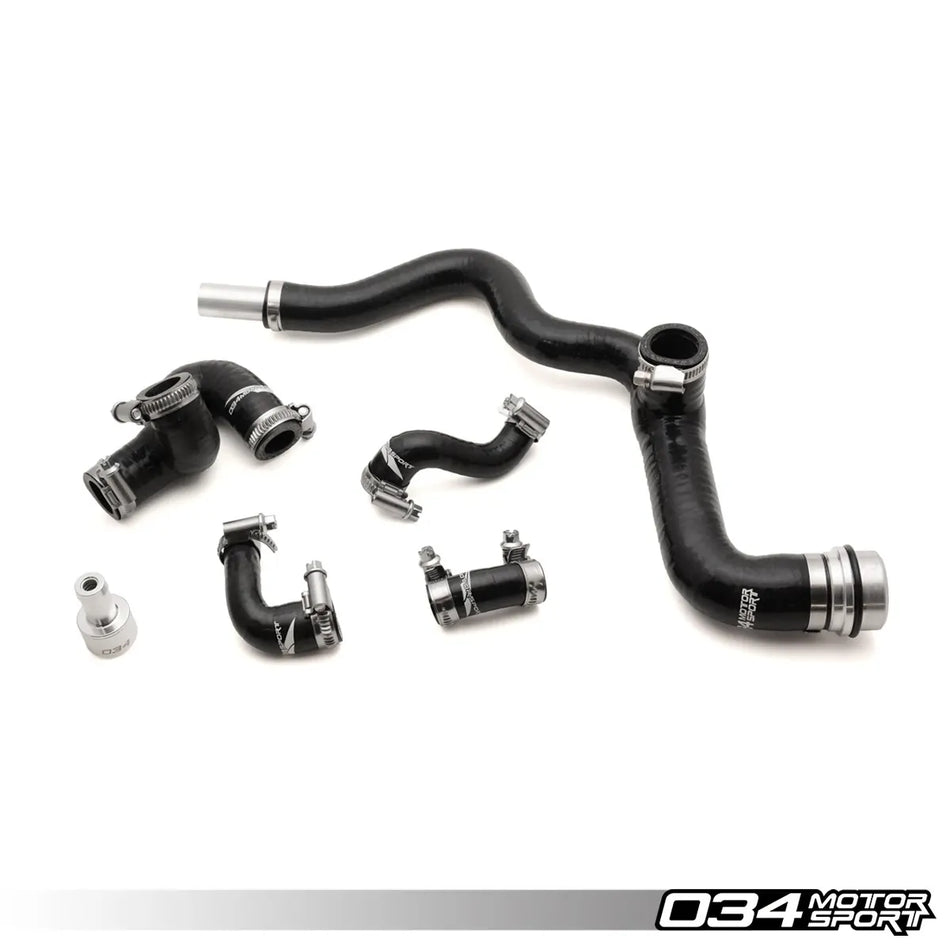 034Motorsport - Breather Hose Kit - Early Audi TT 225, AMU - Reinforced Silicone - TT Mk1