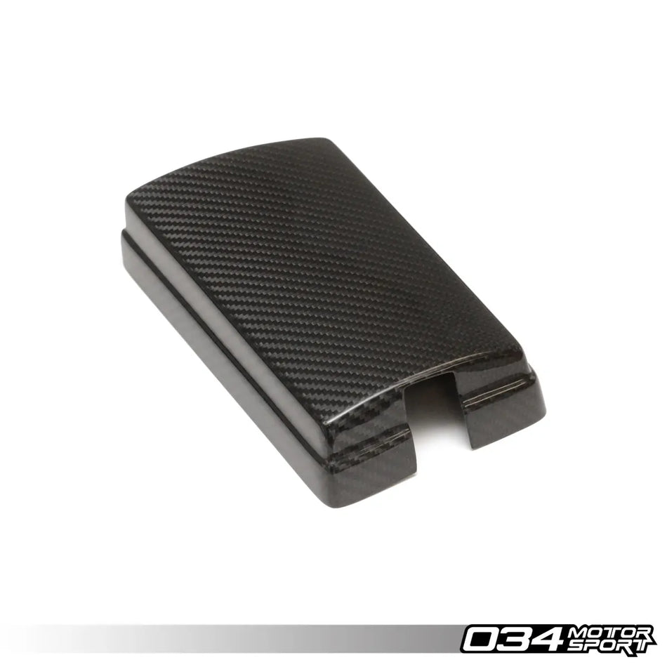 034Motorsport - Carbon Fiber Fuse Box Cover - MkVII Volkswagen GTI & Golf R, 8V & 8V.5 Audi A3/S3/RS3 - TT / TTS / TTRS Mk3