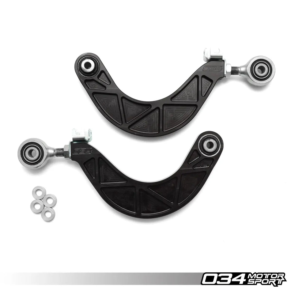 034Motorsport - Control Arm Pair - Density line - Rear Upper Adjustable - VW & Audi PQ35, MQB, and MQB EVO - TT / TTS / TTRS Mk2 Mk3