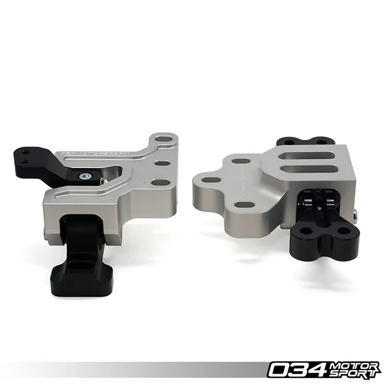 034Motorsport - Motorsport TrackSport Engine/Transmission Mount Pair - MkV/MkVI Volkswagen Golf/Jetta/GTI/GLI & 8J/8P Audi A3/TT 2.0T - Billet Aluminum - TT / TTS Mk2