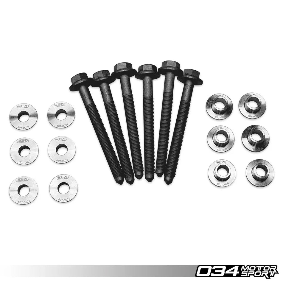 034Motorsport - Stainless Steel Subframe Locking Collar Upgrade Kit - TT / TTS / TTRS Mk2