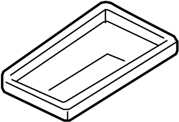 Genuine Audi - A/C Evaporator Core Seal - TT Mk1