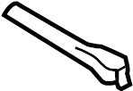 Genuine Audi - A/C Evaporator Core Case Clip - TT Mk1