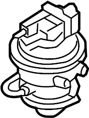 Genuine Audi - Evaporative Emissions System Leak Detection Pump - TT Mk1