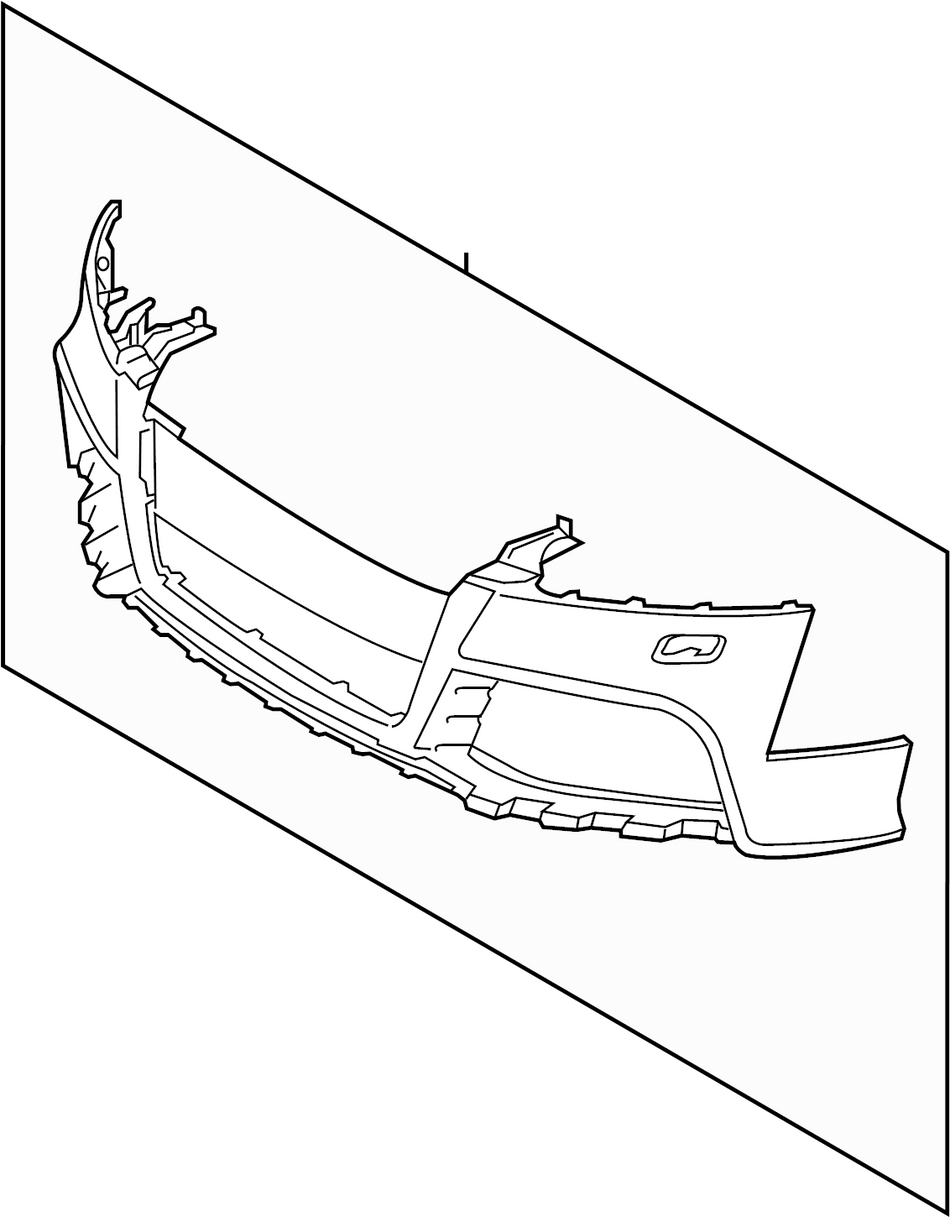 Genuine Audi - Bumper Cover - TTRS Mk2
