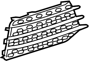 Genuine Audi - Lower Grille - Front Right - TTRS Mk2