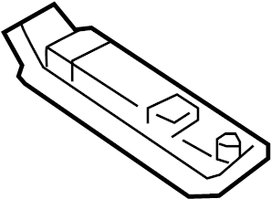 Genuine Audi - Console Armrest Bracket - TT / TTS / TTRS Mk2