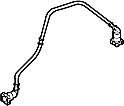 Genuine Audi - Fuel Return Line - TT / TTS / TTRS Mk2