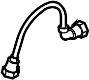 Genuine Audi - Fuel Filter Line - TT / TTS Mk2