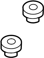 Genuine Audi - Brake Master Cylinder Reservoir Grommet - TT / TTS Mk2