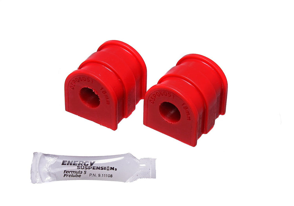 Energy Suspension - 18.5MM Rear Sway Bar Bushing Red Set - TT / TTS / TTRS Mk2