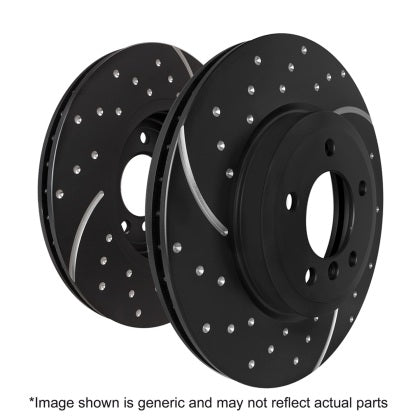 EBC - 3GD Series Sport Slotted Rotors - Rear - TT 225 / TT 3.2 Mk1