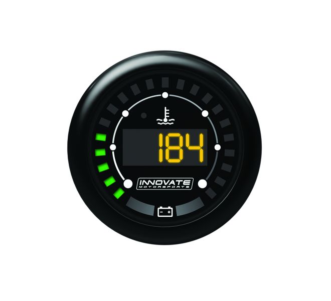 Innovate Motorsports - MTX-D: Digital Dual Function Water Temp & Battery Voltage Gauge