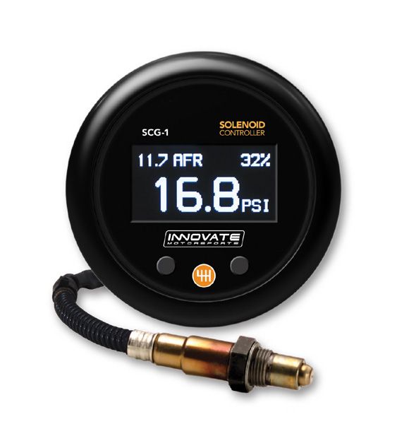 Innovate Motorsports - SCG-1: Boost Control & Wideband Air/Fuel Ratio Gauge Kit, ALL-IN-ONE
