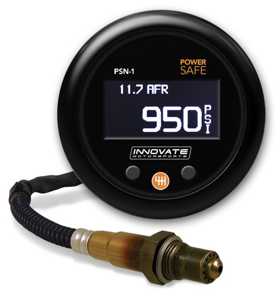 Innovate Motorsports - PSN-1: PowerSafe Nitrous Bottle Pressure & Wideband Air/Fuel Ratio Gauge Kit