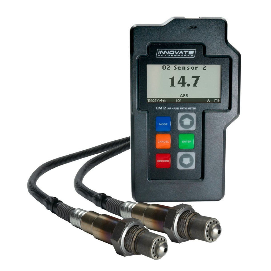 Innovate Motorsports - LM-2: Handheld Digital Wideband Air/Fuel Ratio Meter & Datalogger, DUAL (2) O2, BASIC Kit