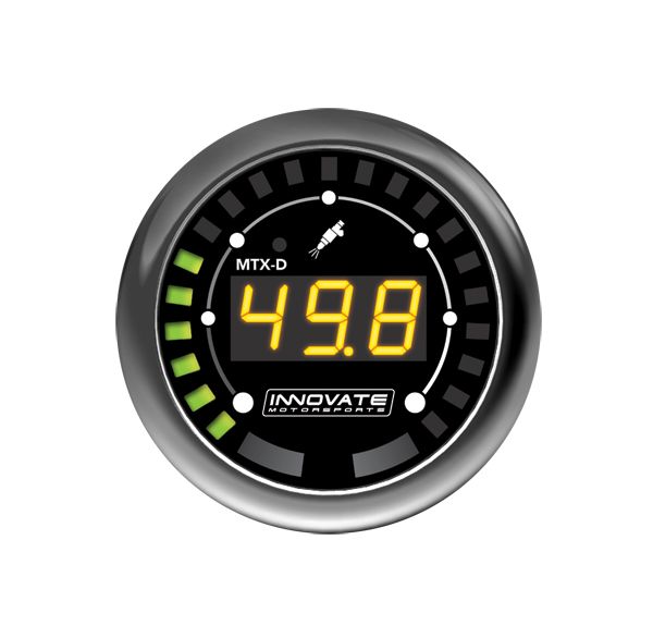 Innovate Motorsports - MTX-D: Digital Fuel Pressure Gauge, 0-145 PSI
