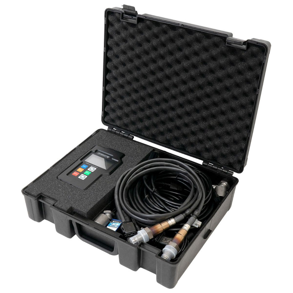 Innovate Motorsports - LM-2: Handheld Digital Wideband Air/Fuel Ratio Meter & Datalogger, DUAL (2) O2, ULTIMATE SHOP Kit