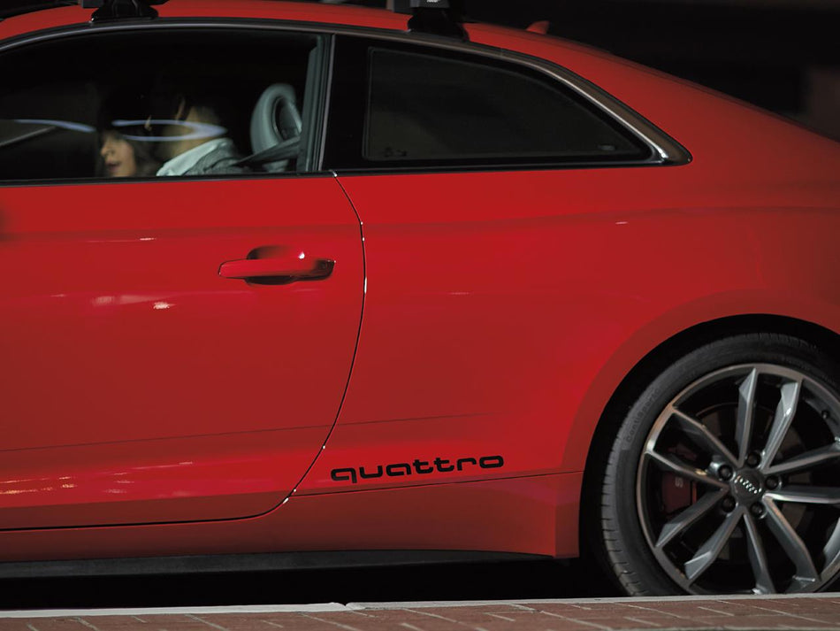 Genuine Audi - quattro Decal