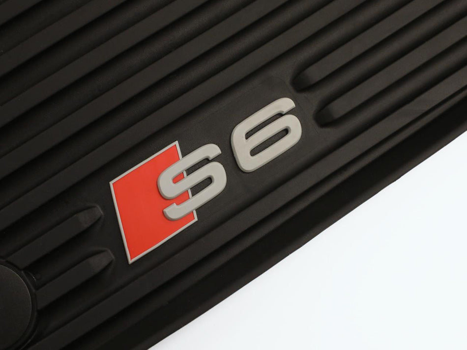 Genuine Audi - All Weather Floor Mats - Front - S6 4G