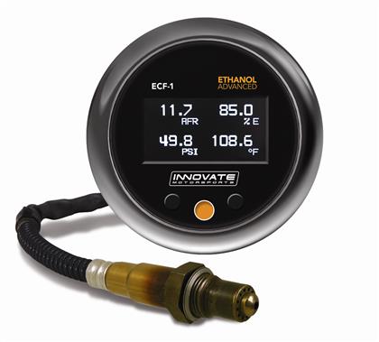 Innovate Motorsports - ECB-1: Ethanol Content %, Boost, & Wideband Air/Fuel Ratio Gauge, Complete