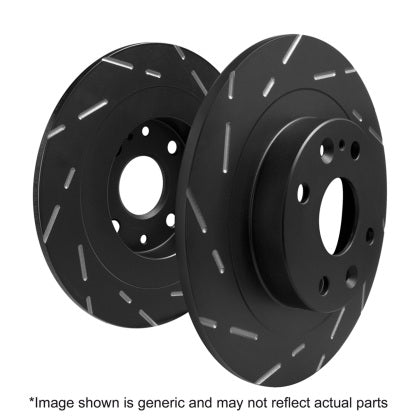 EBC - USR Series Sport Slotted Rotor - Rear - TT FWD Mk1