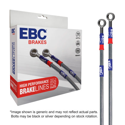 EBC - Stainless Braided Brake Lines - TTRS Mk2