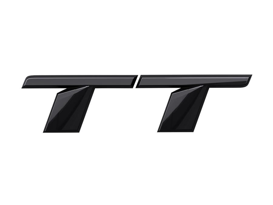 Genuine Audi - Black TT Emblem - Rear - TT Mk3