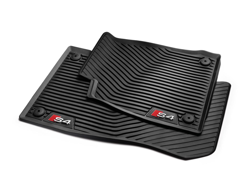 Genuine Audi - All Weather Floor Mats - Front - S4