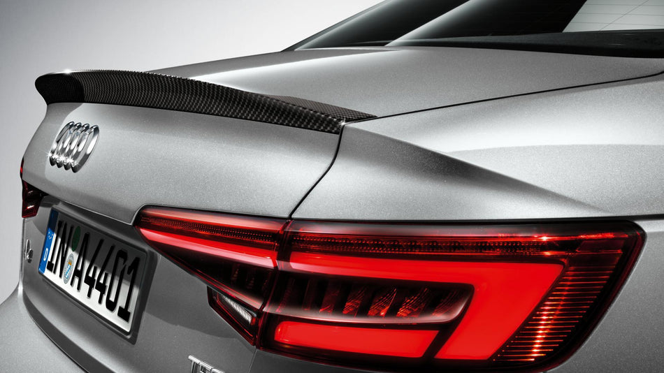 Genuine Audi - Carbon Fiber Spoiler - A4 / S4