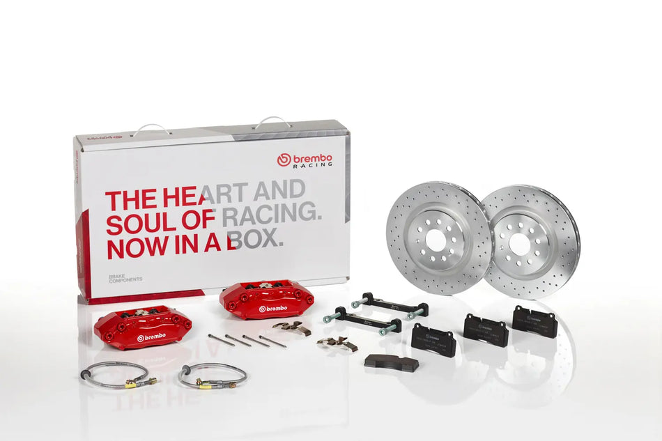 Brembo - GT Big Brake Kit 1-piece Drilled - Front - TT Mk1