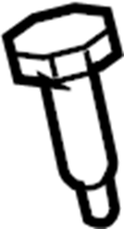 Genuine Audi - Steering Column Bolt - Lower - TT Mk1