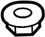 Genuine Audi - Fuel Tank Strap Nut - TT / TTS / TTRS Mk2