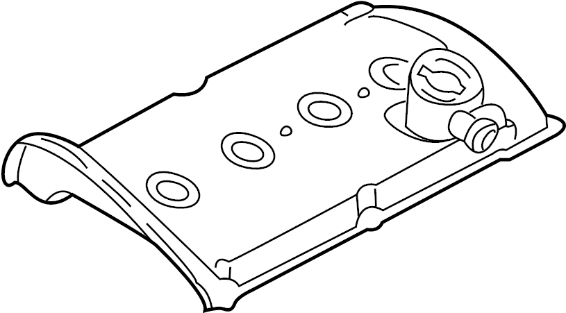 Genuine Audi - Engine Valve Cover - TT 180hp Mk1