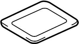 Genuine Audi - Cabin Filter Housing Seal - TT Mk1