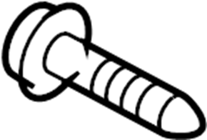 Genuine Audi - Shock Bolt - Rear - TT / TTS / TTRS Mk2