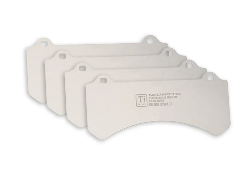 NEUSPEED - Titanium Brake Pad Shim Kit • NEUSPEED BBK