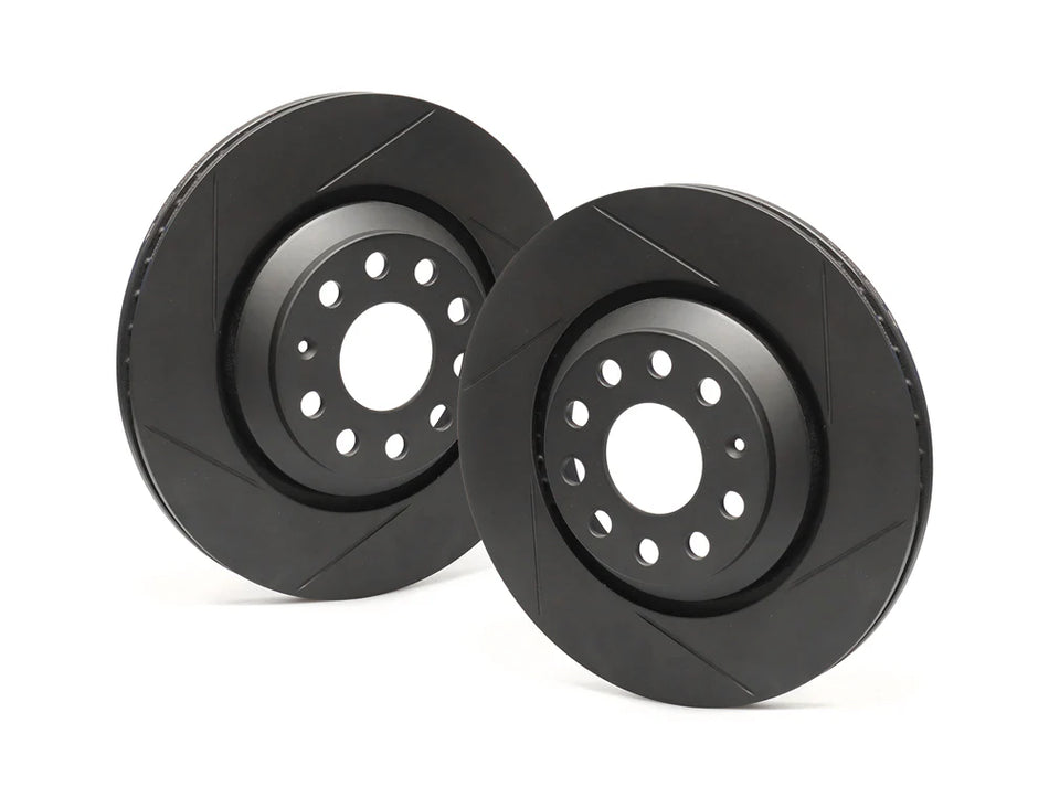 NEUSPEED - 1-Piece Brake Rotors | Rear Pair 310mm Slotted • PQ35/MQB - TT / TTS / TTRS Mk3