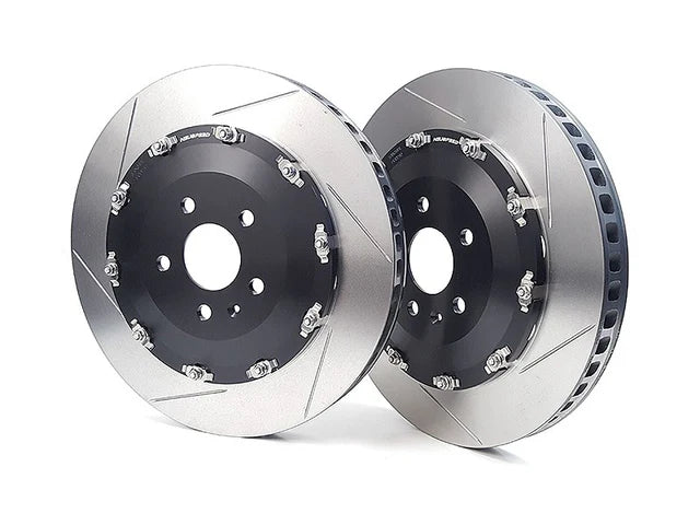 NEUSPEED - 2-Piece Floating Brake Rotors - Front 370mm Slotted - TTRS Mk3