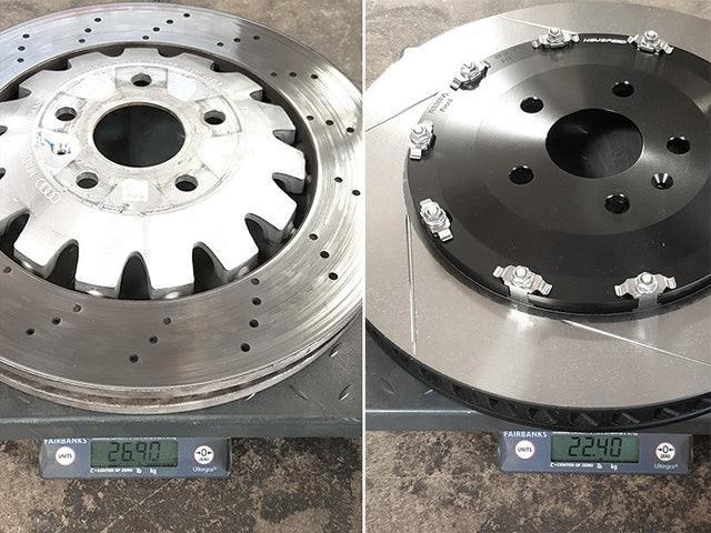 Neotec Rotors NEUSPEED - 2-Piece Floating Brake Rotors - Front 370mm Slotted - TTRS ...