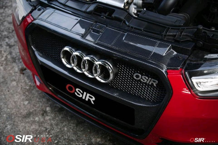 Osir Design - Logo Base Support - Carbon Fiber - Audi A1 / A1 S-Line / S1 8X