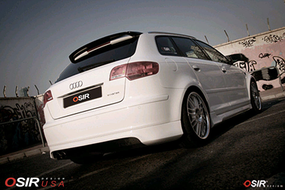 Osir Design - DTM Exhaust Valance A3S Full - Carbon Fiber - Audi A3 8P